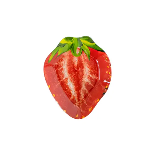 Plato de vidrio diseño