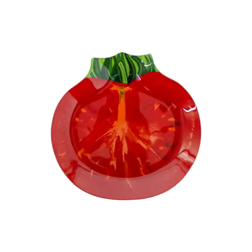 Plato de vidrio diseño