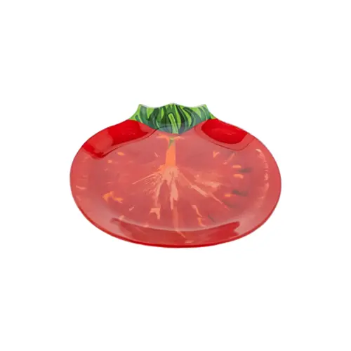 Plato de vidrio diseño