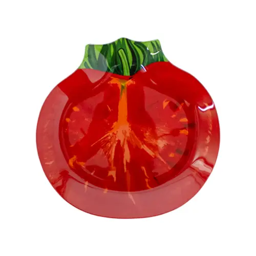 Plato de vidrio diseño