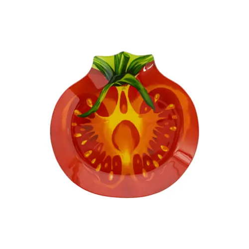 Plato de vidrio diseño