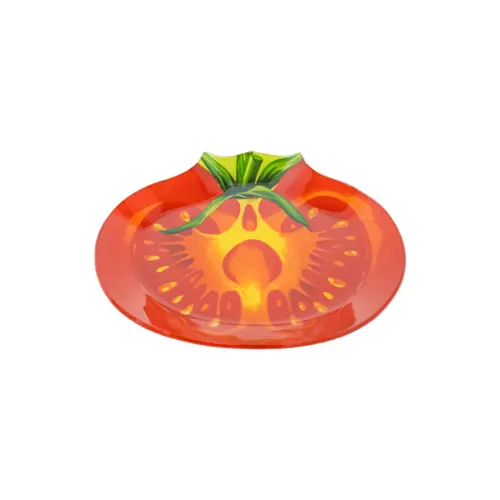 Plato de vidrio diseño