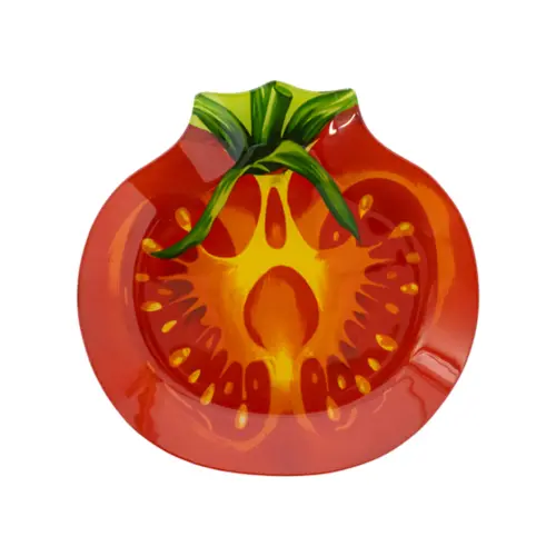 Plato de vidrio diseño