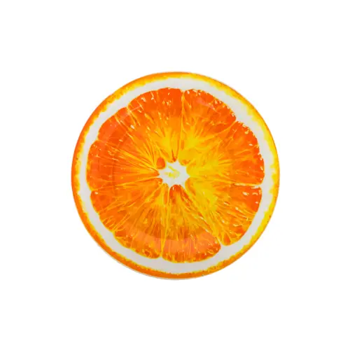 Plato de vidrio diseño