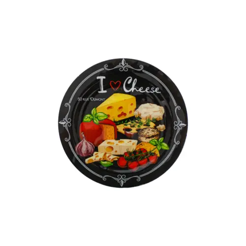 Plato de vidrio diseño