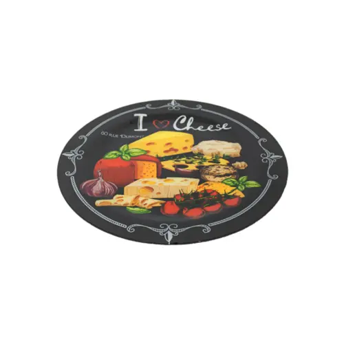 Plato de vidrio diseño