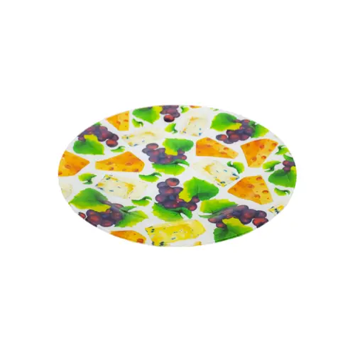 Plato de vidrio diseño