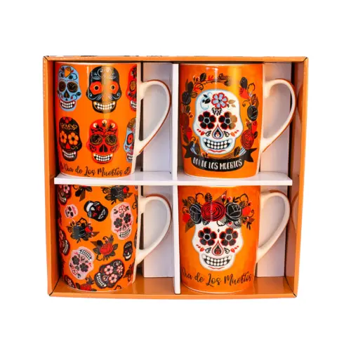 Juego de 4 tazas
