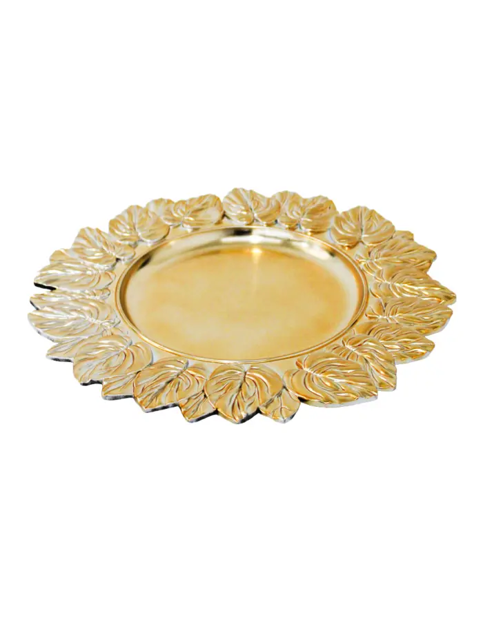 Plato de presentación dorado - Image 2