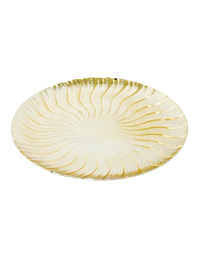 Plato de presentación dorado - Image 2