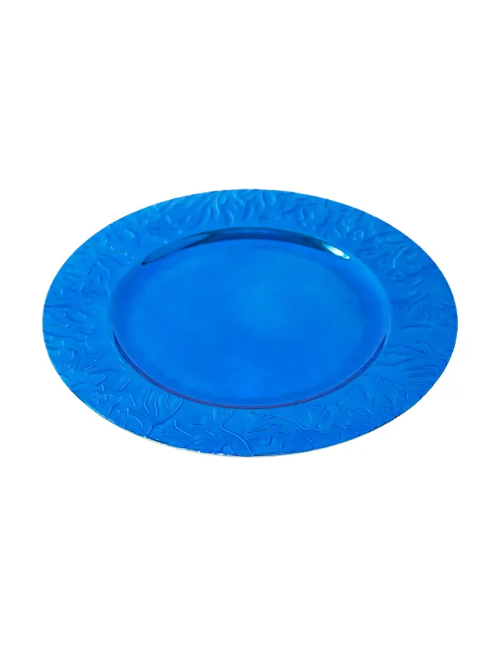 Plato de presentación azul - Image 2