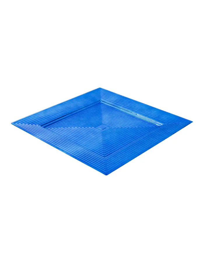 Plato de presentación azul - Image 2