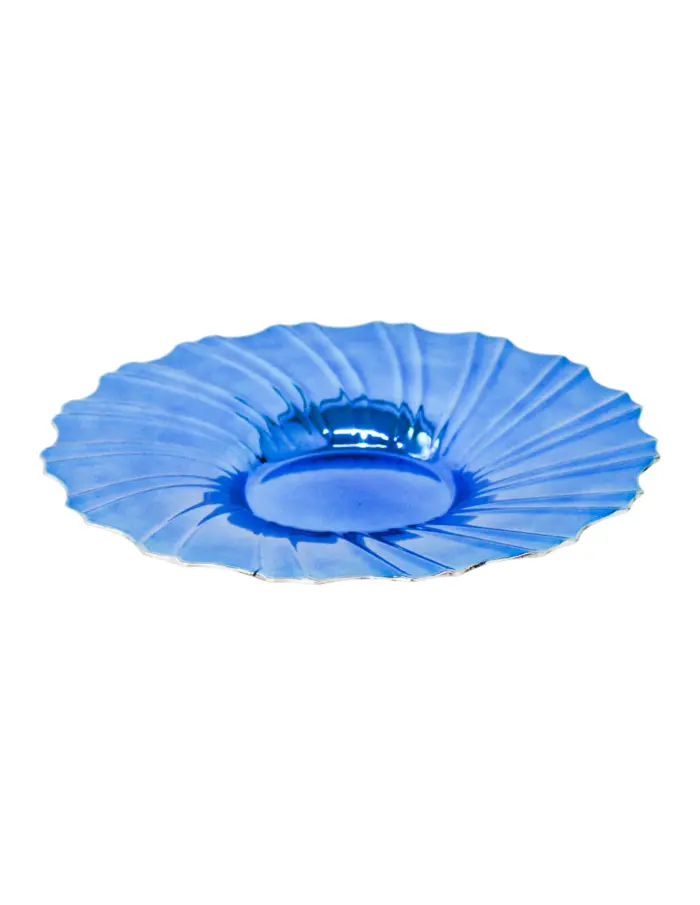 Plato hondo azul diseño - Image 2