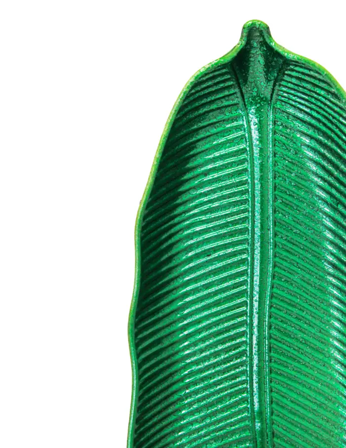 Plato verde esmeralda diseño - Image 3