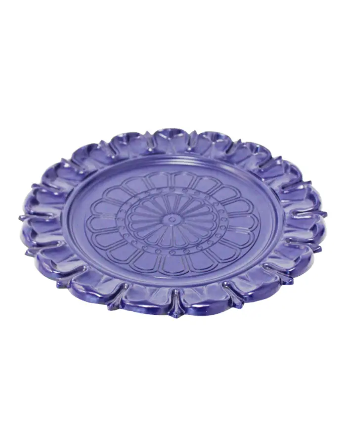 Plato de presentación azul - Image 2