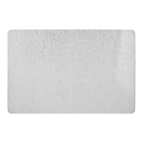 Mantel individual rectangular plateado de 43.5×28.5cm