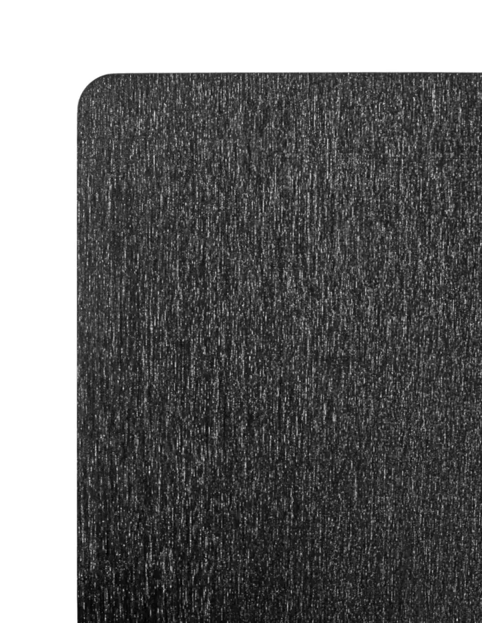 Mantel individual rectangular negro de 43.5x28.5cm - Image 3