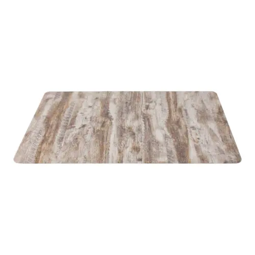 Mantel individual rectangular diseño corteza café de 43.5×28.5cm