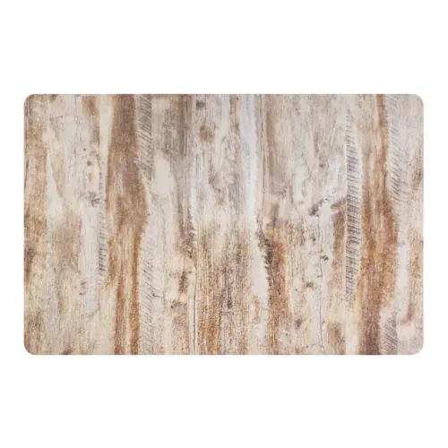 Mantel individual rectangular diseño corteza de 43.5×28.5cm