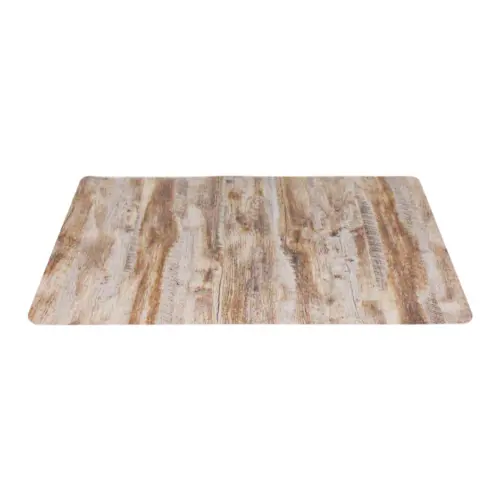 Mantel individual rectangular diseño corteza de 43.5×28.5cm