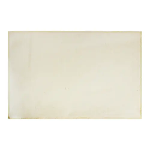 Mantel individual de tela rectangular beige de 43.5×28.5cm
