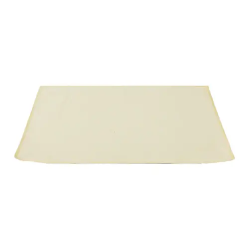 Mantel individual de tela rectangular beige de 43.5×28.5cm