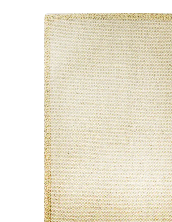 Mantel individual de tela rectangular beige de 43.5x28.5cm - Image 3