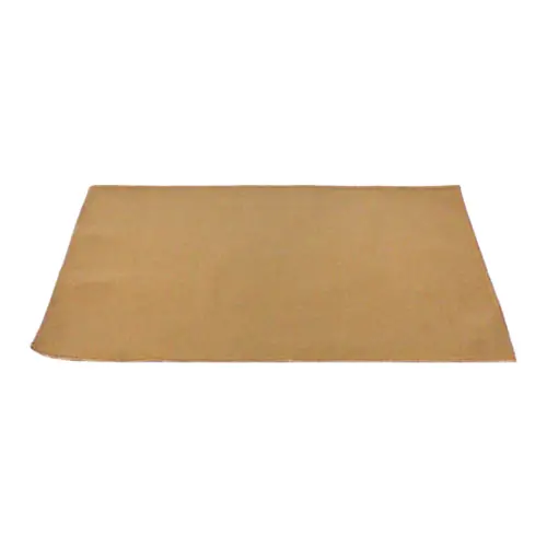 Mantel individual de algodon rectangular café oscuro de 43.5×28.5cm