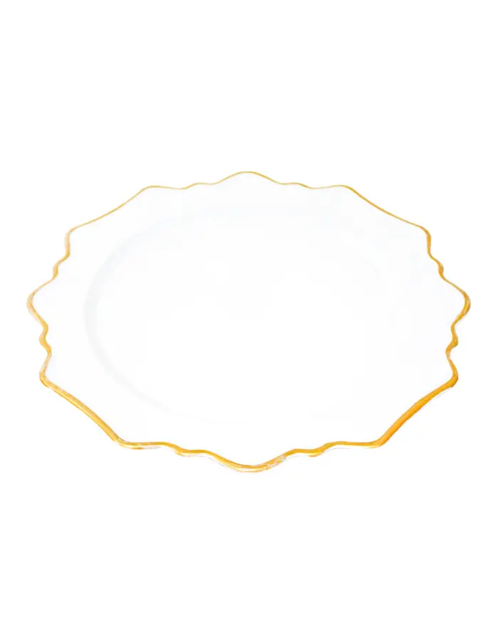 Plato de presentación blanco - Image 2