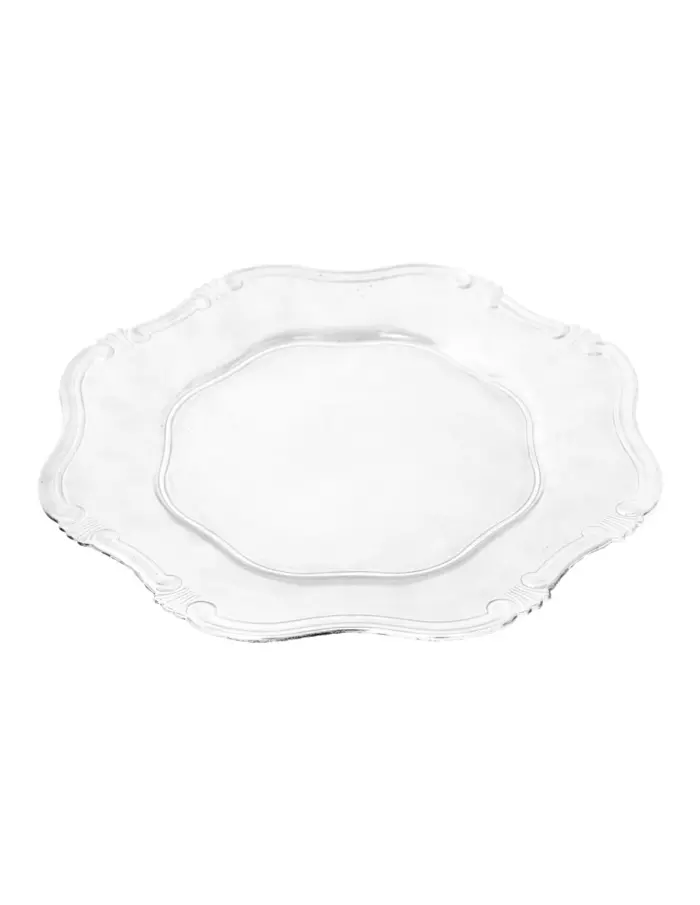 Plato de presentación plateado - Image 2