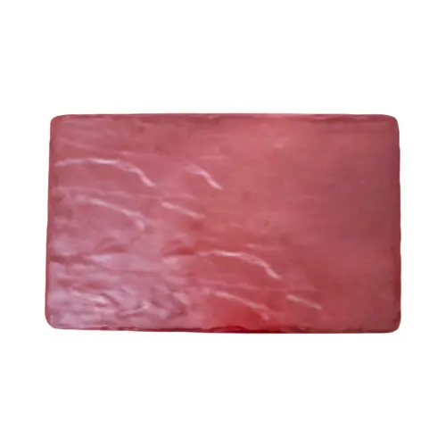 Plato de melamina rectangular rojo de 32x52x1.3cm
