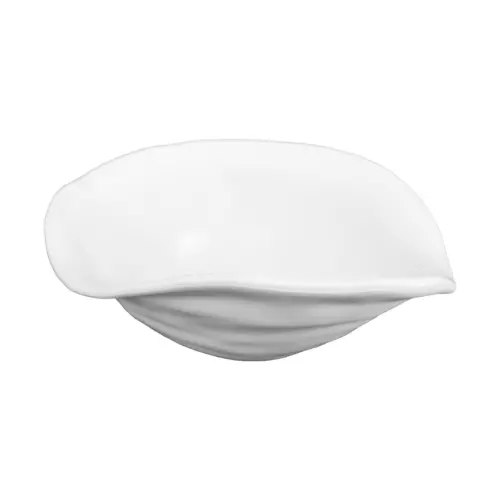 Bowl de melamina blanco de 24x29x9cm