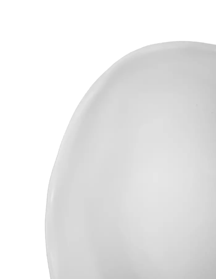 Bowl de melamina blanco de 24x29x9cm - Image 3