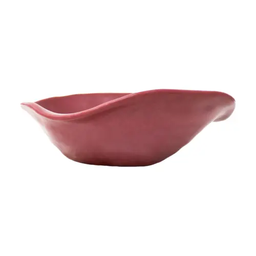 Bowl de melamina rojo de 24x29x9cm