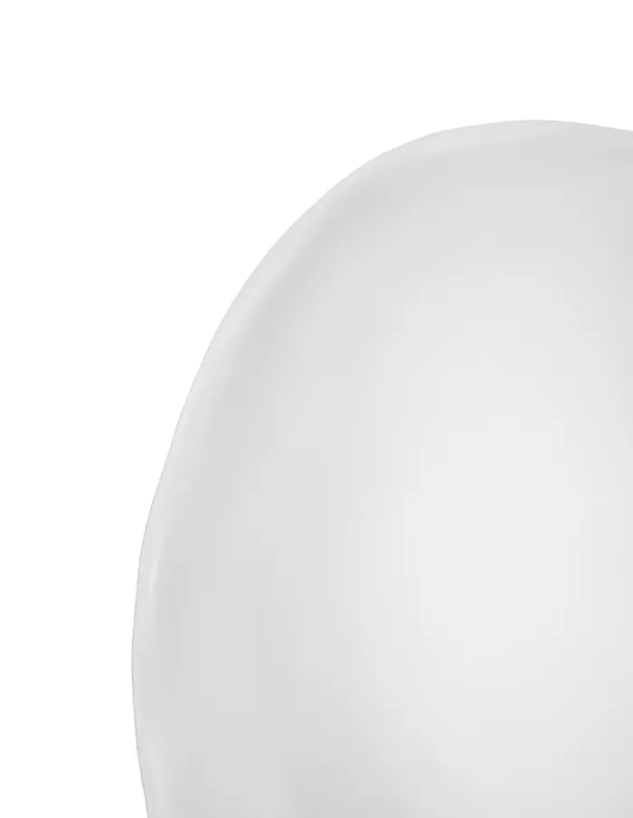 Bowl de melamina blanco de 19x23x7cm - Image 3