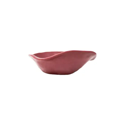 Bowl de melamina rojo de 19x23x7cm