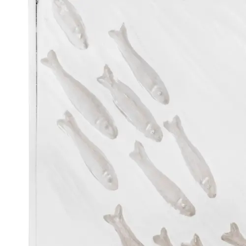 Cuadro diseño peces de 60.8x3x36.8cm
