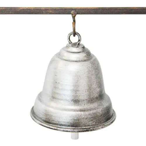 Cuadro metalico con campanas de 46×9.5x46cm