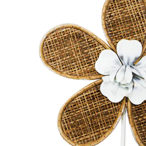 Flor de metal para pared de 26.5×3.5x86cm