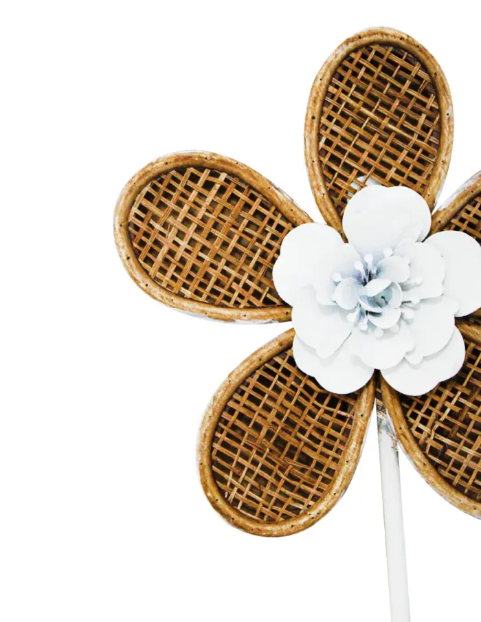 Flor de metal para pared de 20x3x71cm - Image 2