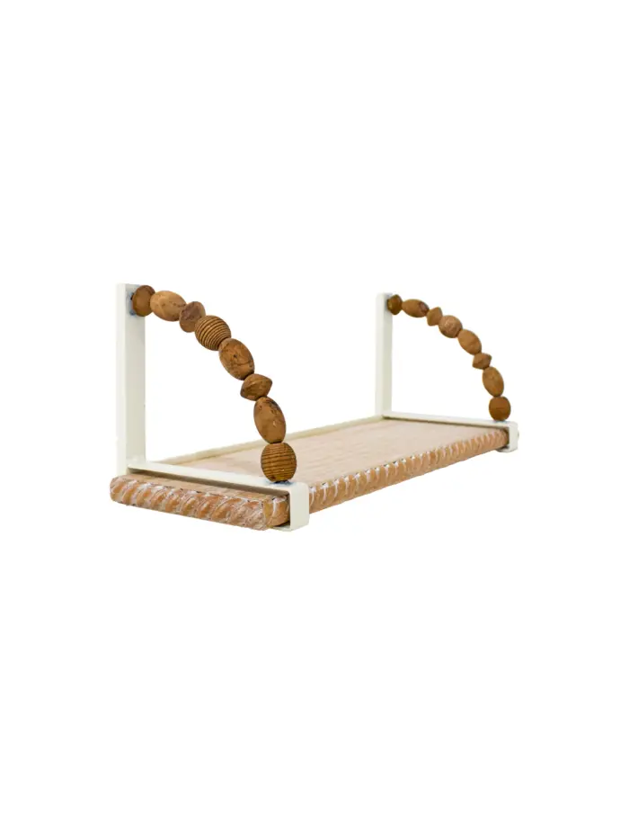 Repisa de pared de madera de 42x15.5x15.5cm - Image 2