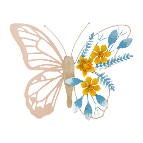 Mariposa de madera de 39×3.5x33cm