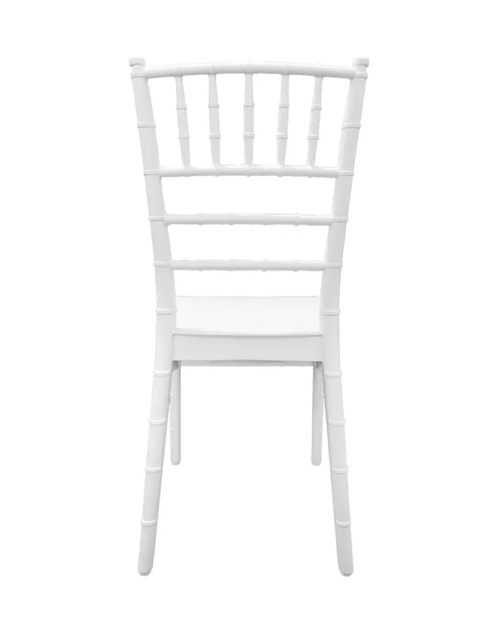 Silla de plástico blanca - Image 4