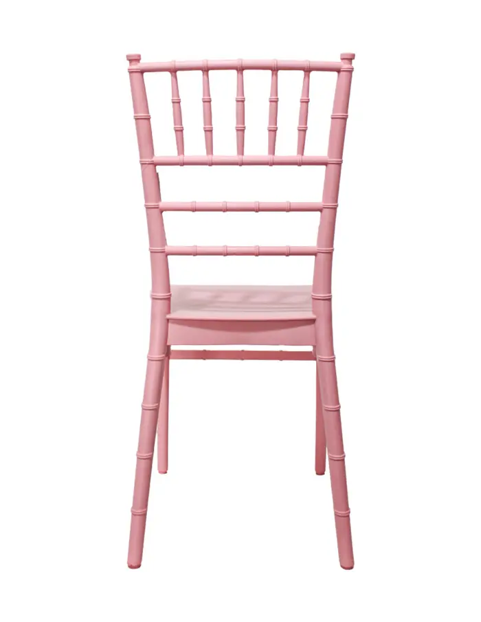 Silla de plástico rosa - Image 4