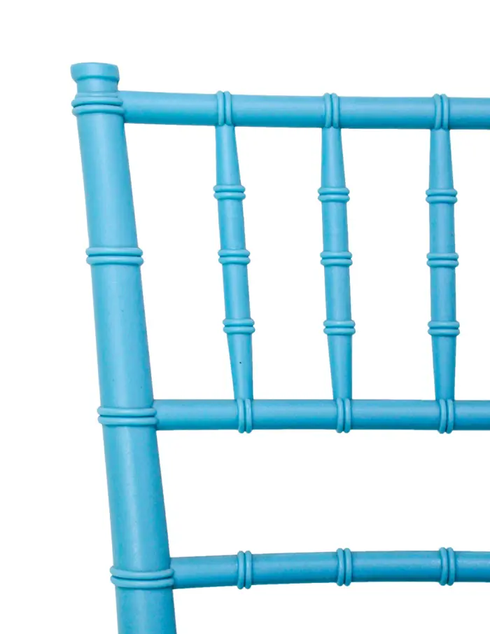 Silla de plástico azul - Image 3