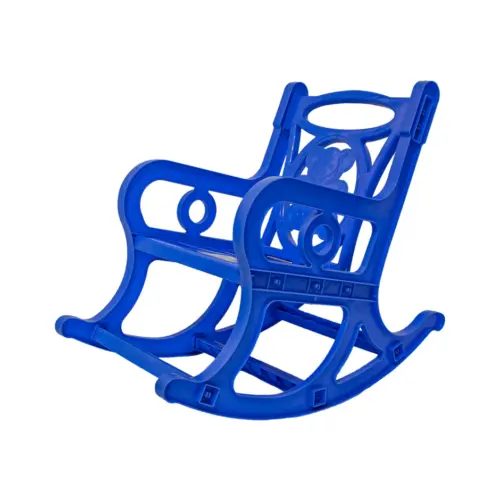 Silla mecedora de plástico
