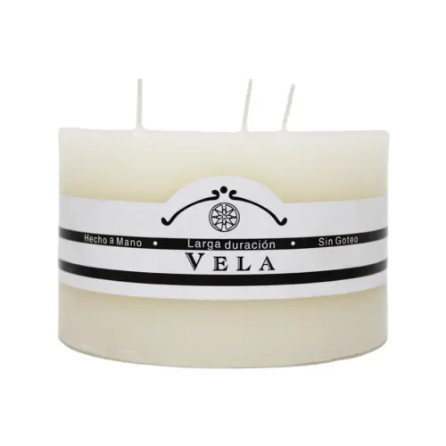 Vela marfil de 640g