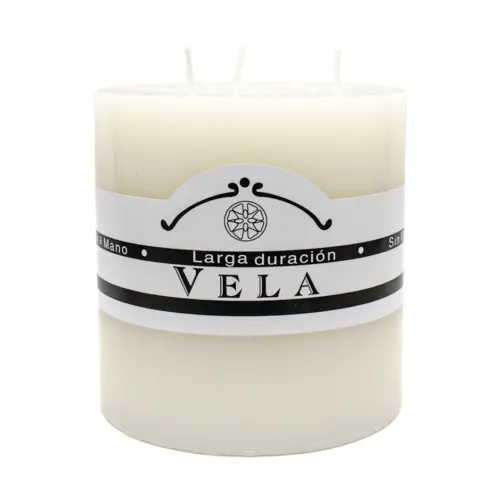 Vela marfil de 500g