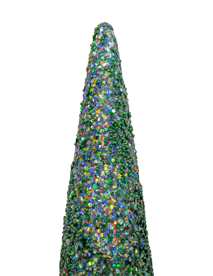 Cono azul con glitter - Image 2