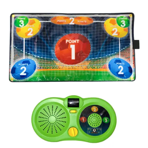 Porteria infantil con varias funciones de sonidos de baterias de 130x72cm